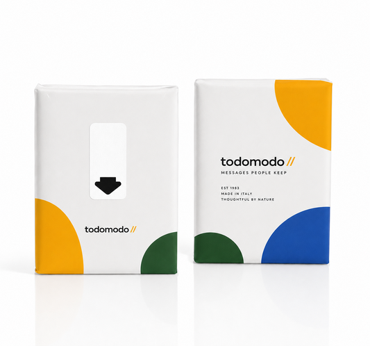 Tejido de papel con paquete de papel personalizado